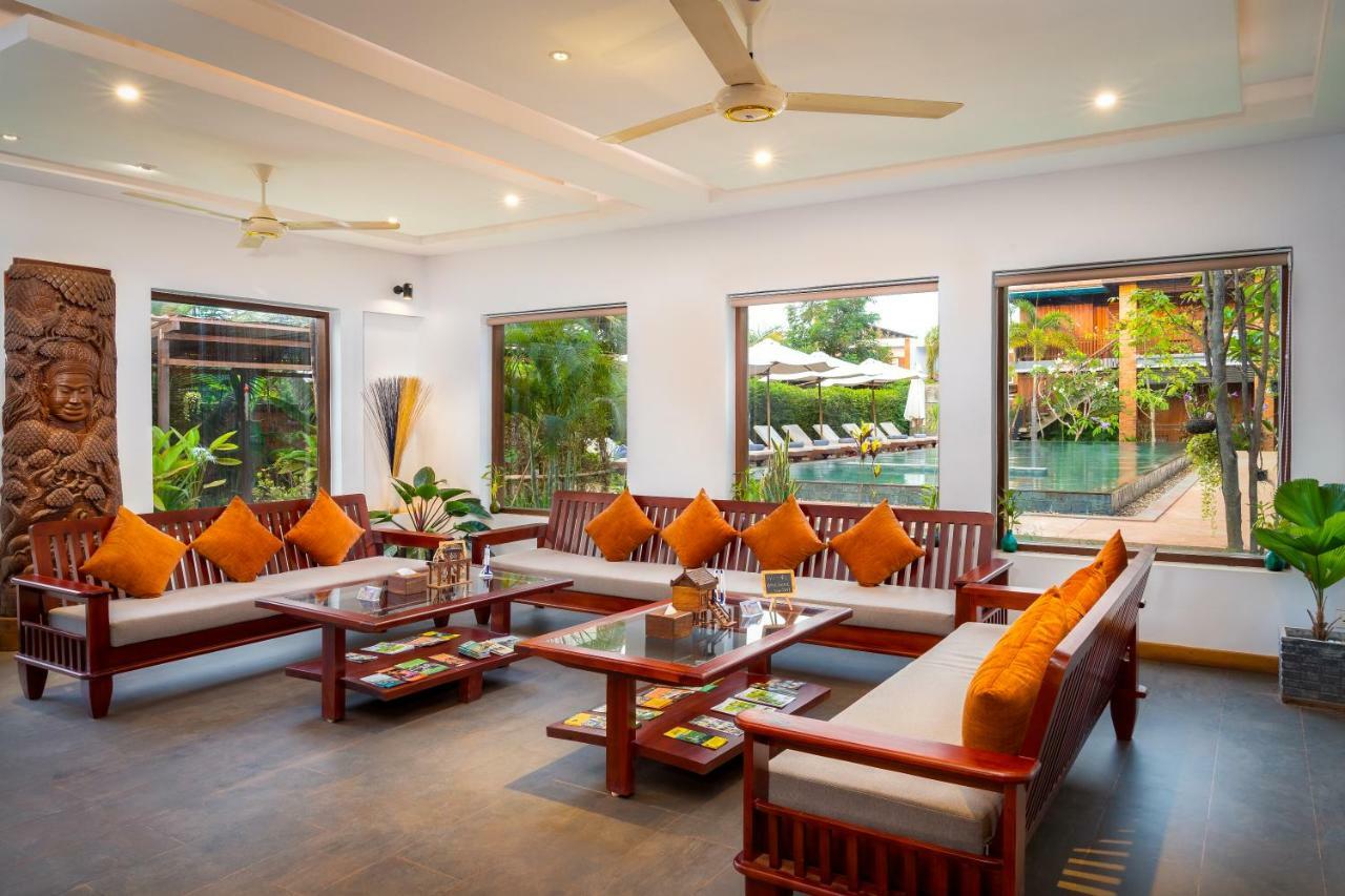 Khmer House Resort Ciudad de Siem Riep Exterior foto